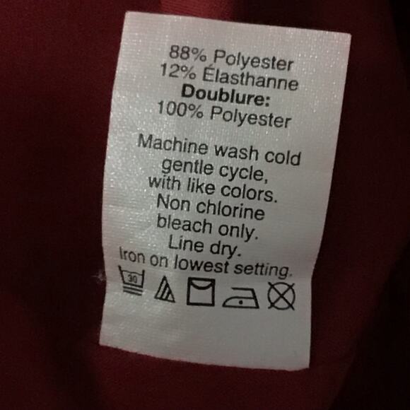 Madewell Adore Sleeveless Fit and Flare Dress Brick Burgundy Dark Red sz 0 - Picture 16 of 16